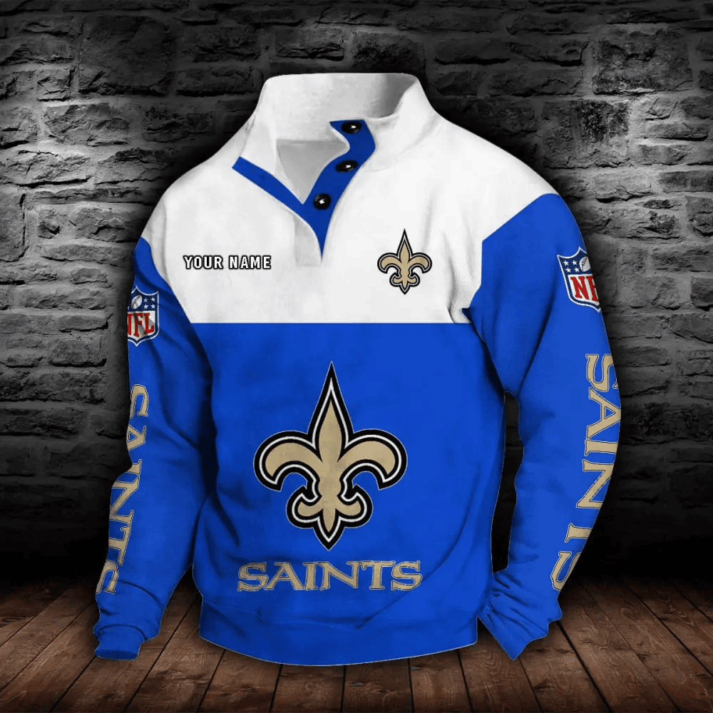 New Orleans Saints NFL Sports Sweatshirt Colorful PB8I0VM