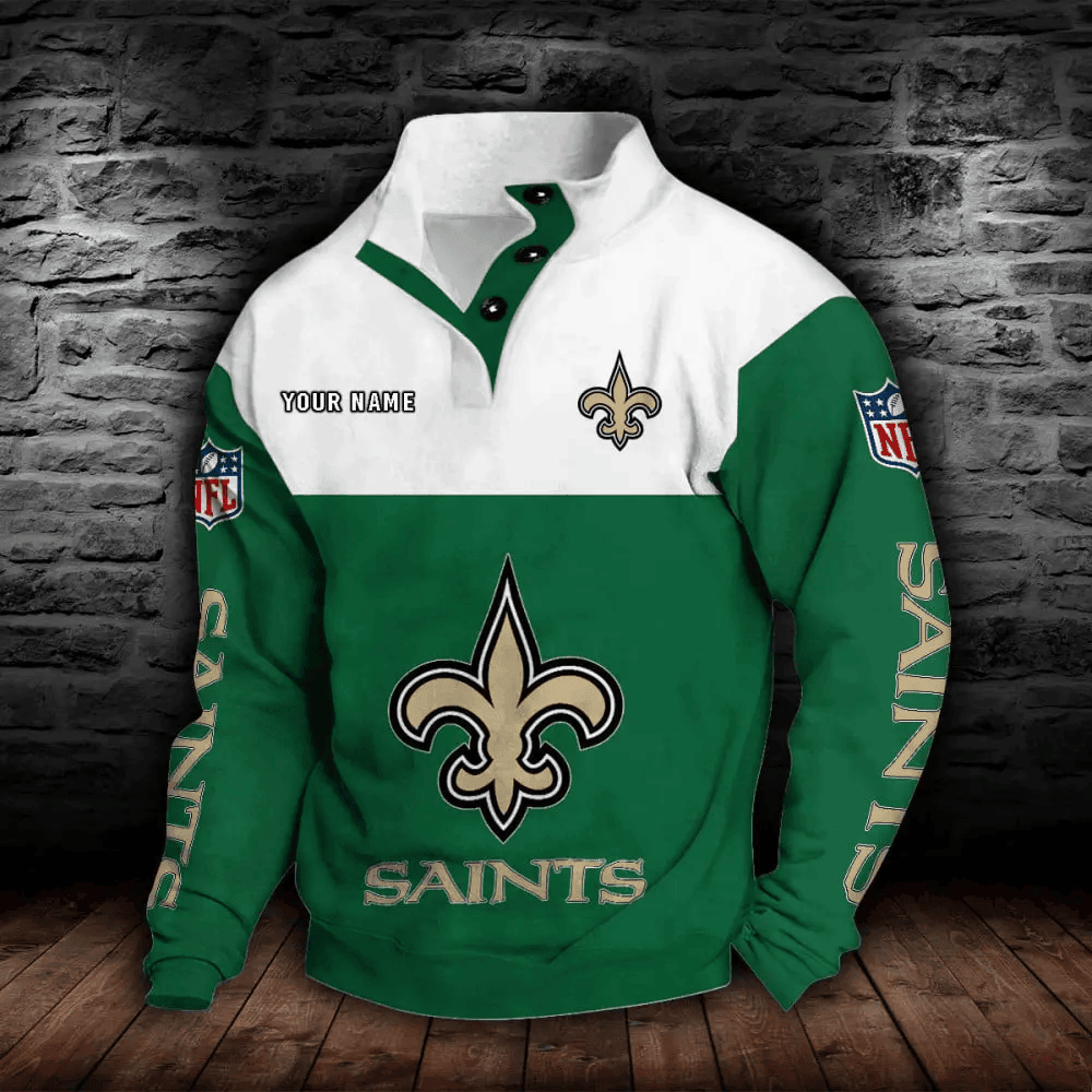 New Orleans Saints NFL Sports Sweatshirt Colorful PB8I0VM