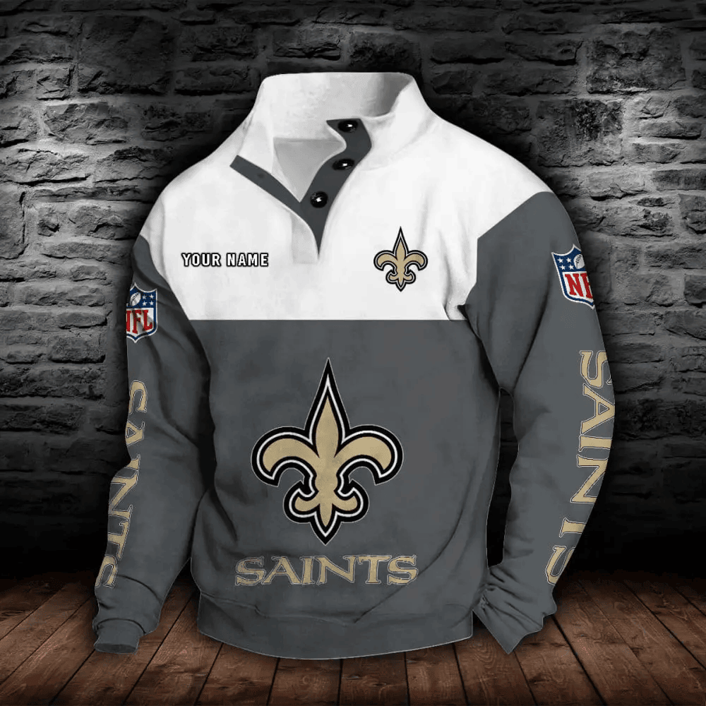 New Orleans Saints NFL Sports Sweatshirt Colorful PB8I0VM