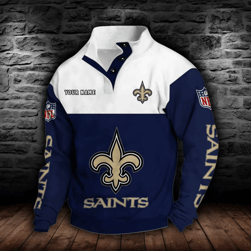 New Orleans Saints NFL Sports Sweatshirt Colorful PB8I0VM