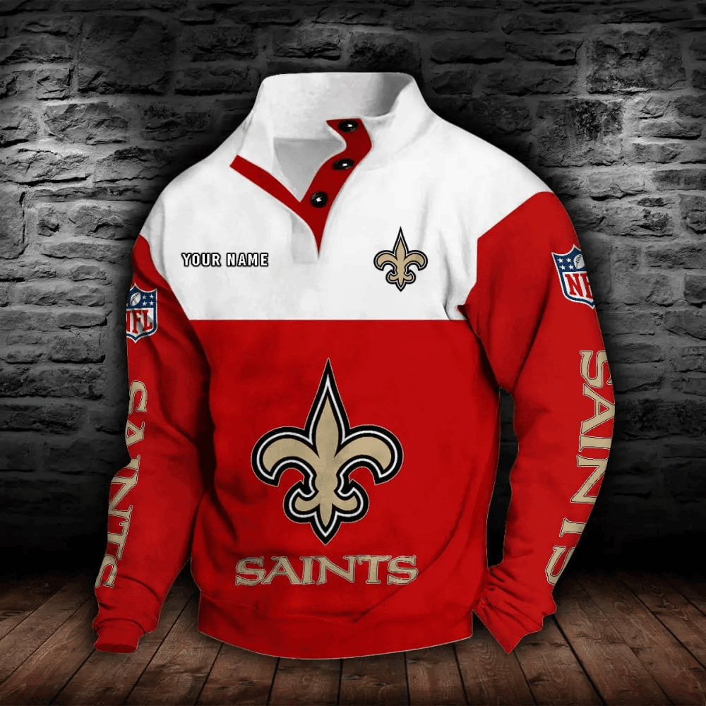 New Orleans Saints NFL Sports Sweatshirt Colorful PB8I0VM