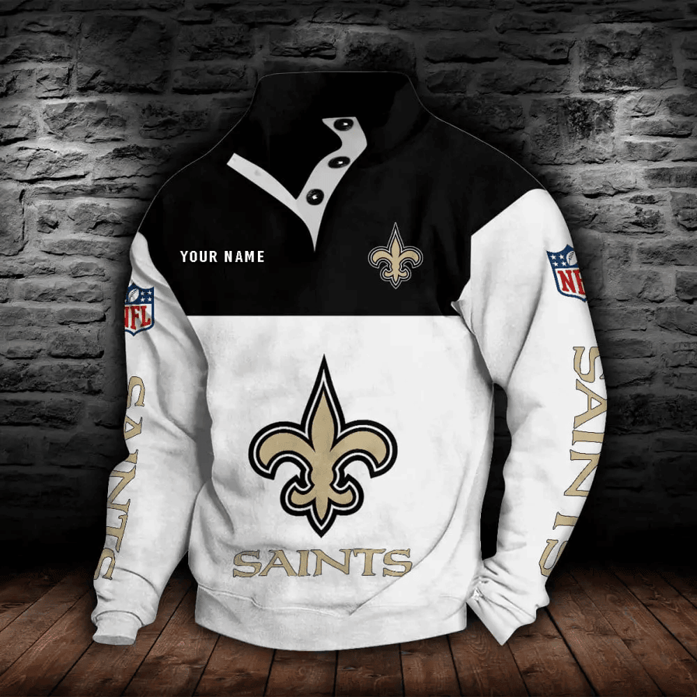 New Orleans Saints NFL Sports Sweatshirt Colorful PB8I0VM