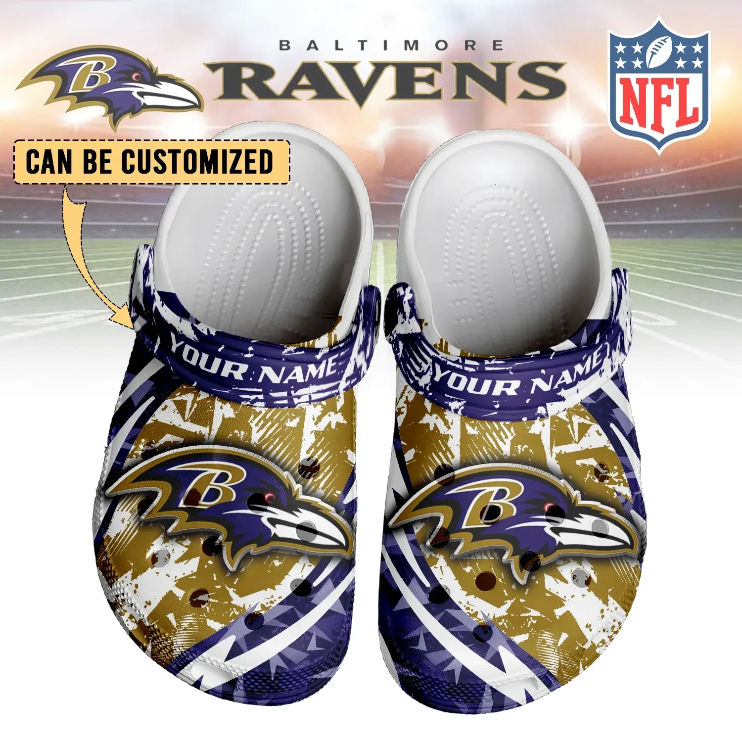 Baltimore Ravens Limited Clog 349JU
