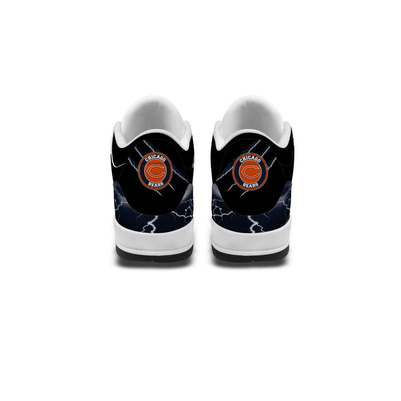 Chicago Bears Basic Leather JD03 Shoes Men and Women PBO8XED