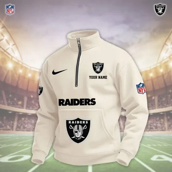 Las Vegas Raiders Pullover Half Zipper PB73CHI