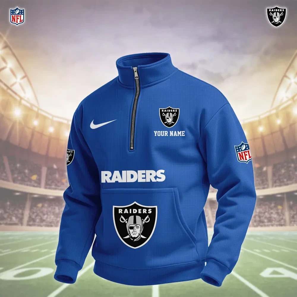 Las Vegas Raiders Pullover Half Zipper PB73CHI