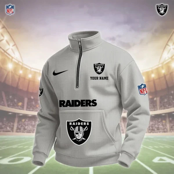 Las Vegas Raiders Pullover Half Zipper PB73CHI