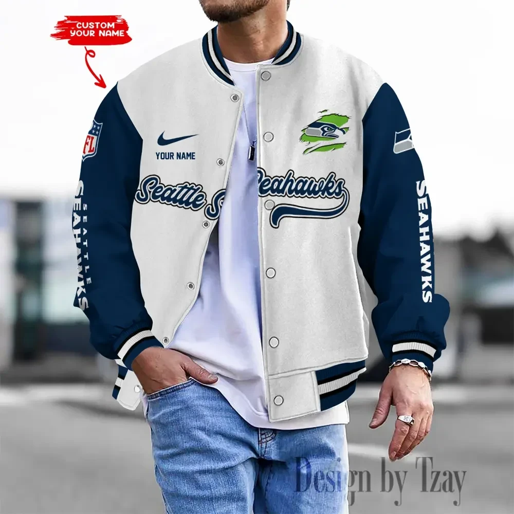 Seattle Seahawks Unisex Exclusive Styles Varsity Jacket SPTBBJACKET520