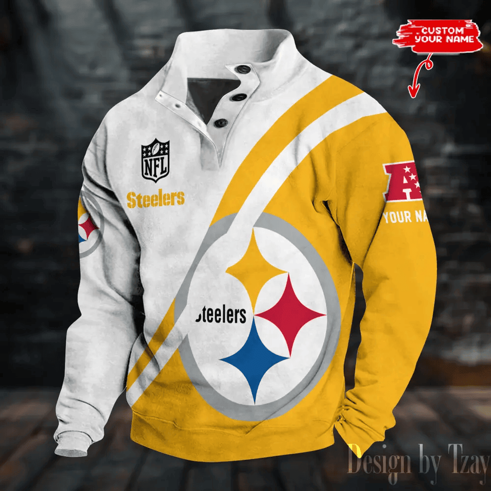 Pittsburgh Steelers Sports Print Sweatshirt S9DBSCH757