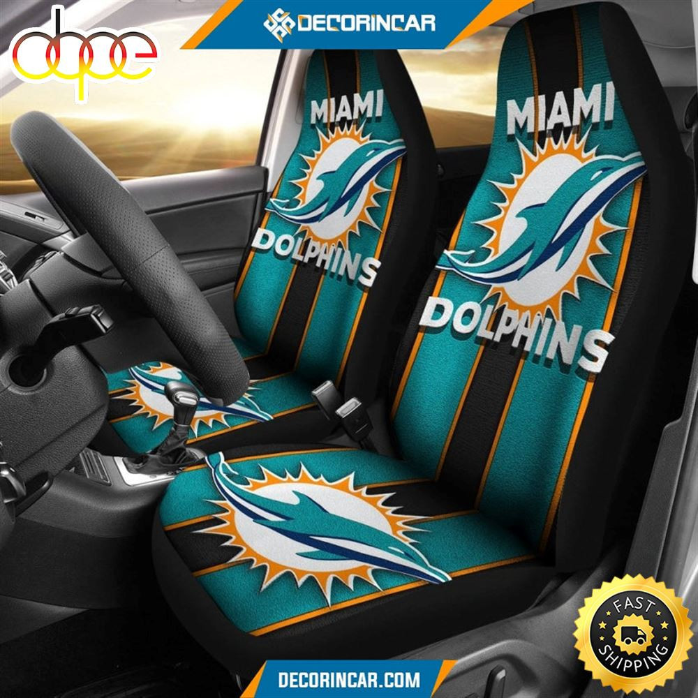 Miami Dolphins Car Seat Covers Miami Dolphins Shadow MM29