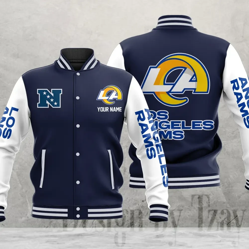 Los Angeles Rams Personalized New Button Jacket Gifts For Fan PB7UPGM