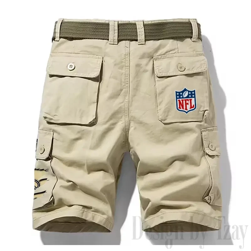 New Orleans Saints New Summer Men Cargo Shorts Fashion 2025 PB273AT