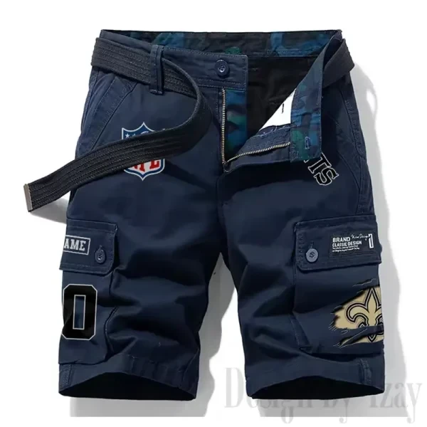 New Orleans Saints New Summer Men Cargo Shorts Fashion 2025 PB273AT