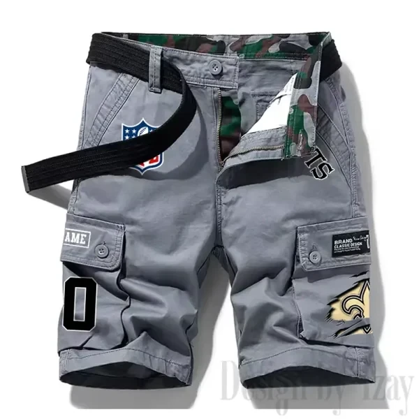 New Orleans Saints New Summer Men Cargo Shorts Fashion 2025 PB273AT