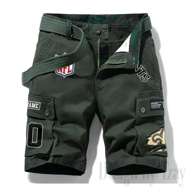 New Orleans Saints New Summer Men Cargo Shorts Fashion 2025 PB273AT