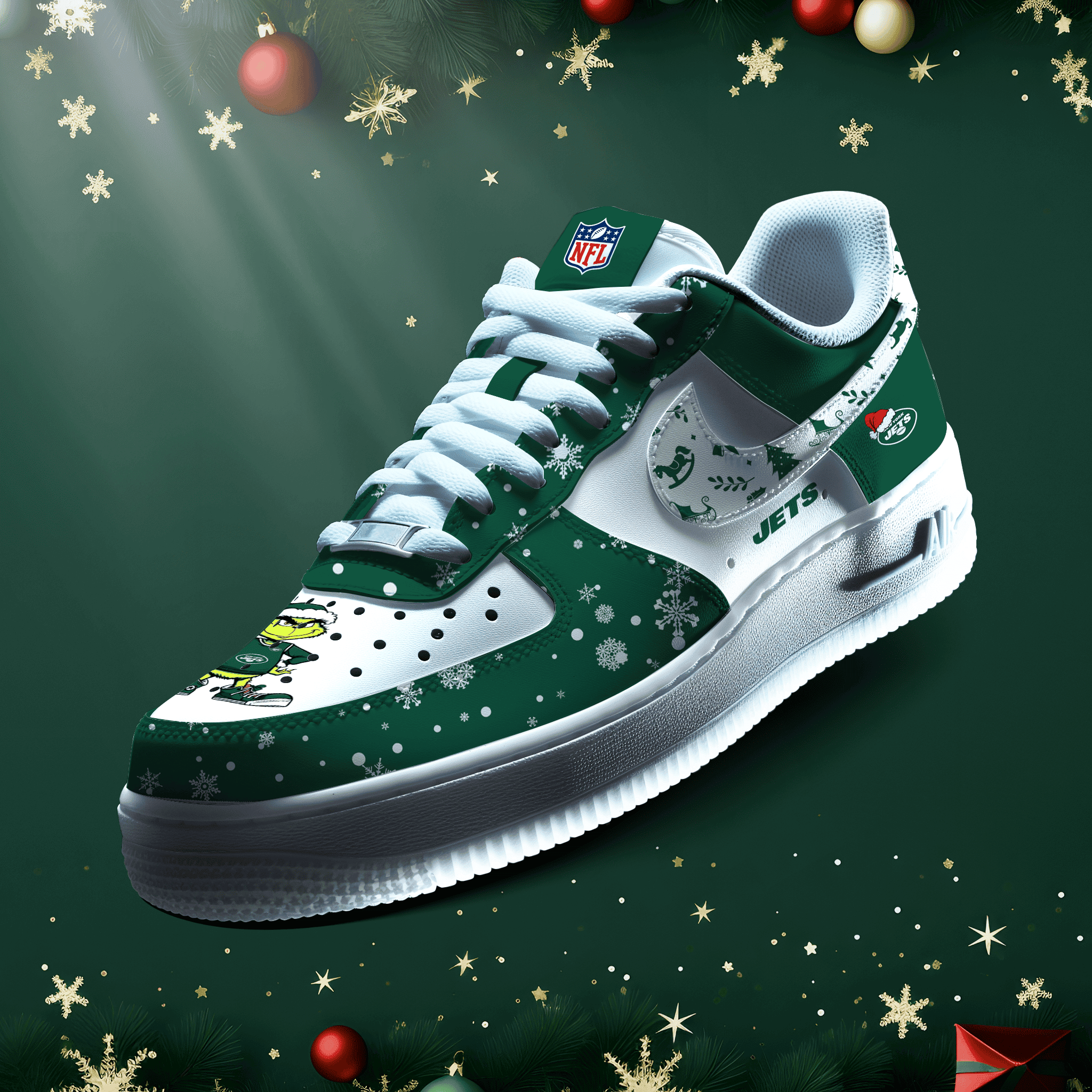 New York Jets | New Air Force 1 Collection x CHRISTMAS