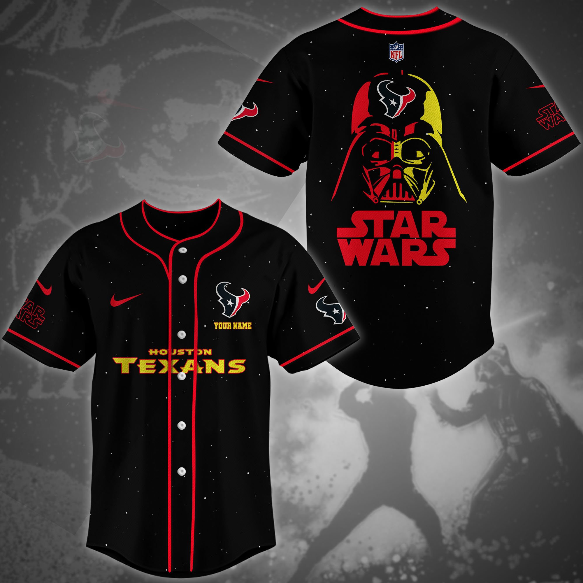 Houston texans Baseball Jersey BGV5