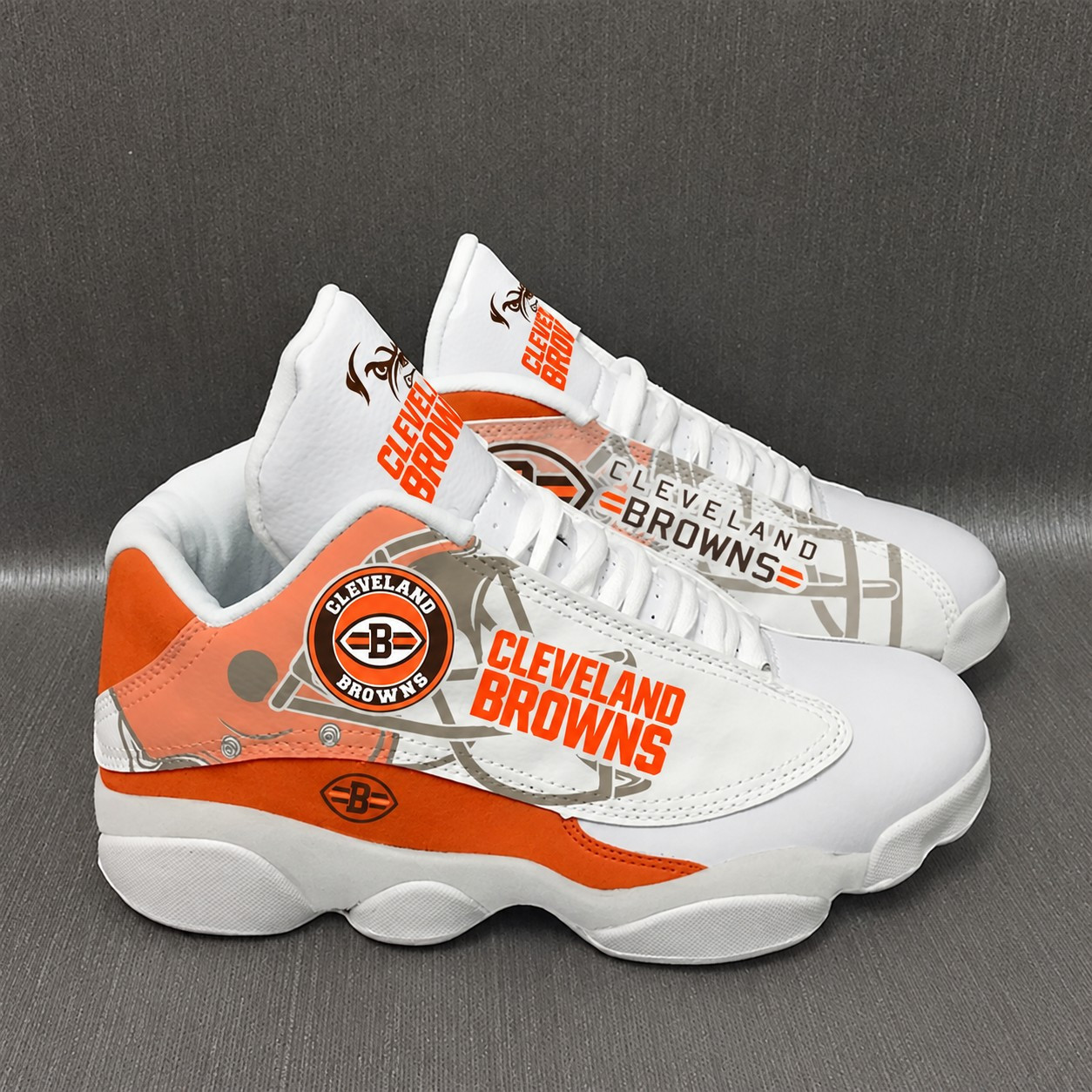 Cleveland Browns Nfl Ver 2 Air Jordan 13 Sneaker Ver454
