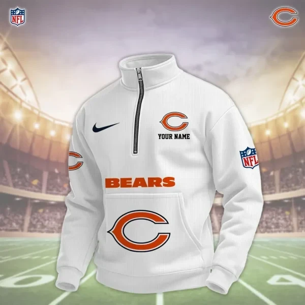 Chicago Bears Pullover Half Zipper