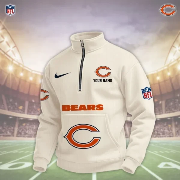 Chicago Bears Pullover Half Zipper