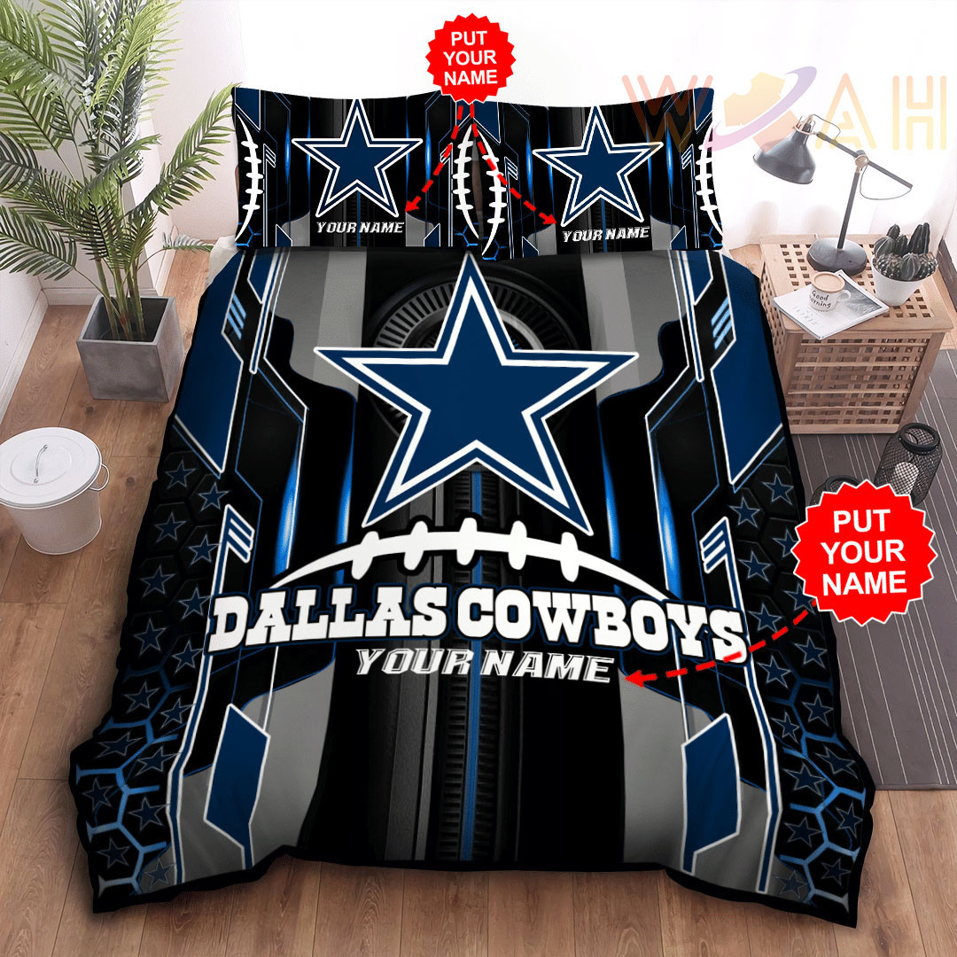 Dallas Cowboys Personalized Bedding Set BG20