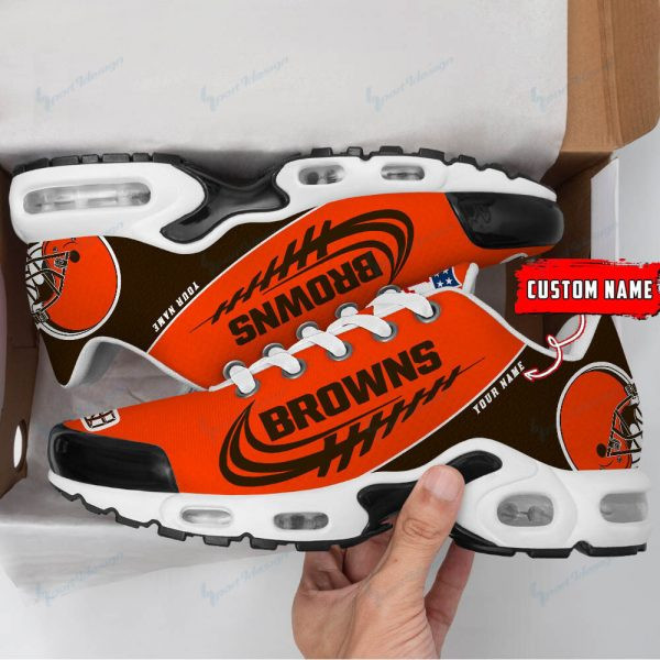 Cleveland Browns Personalized Plus T-N Youth Sneakers PB7GS4Y