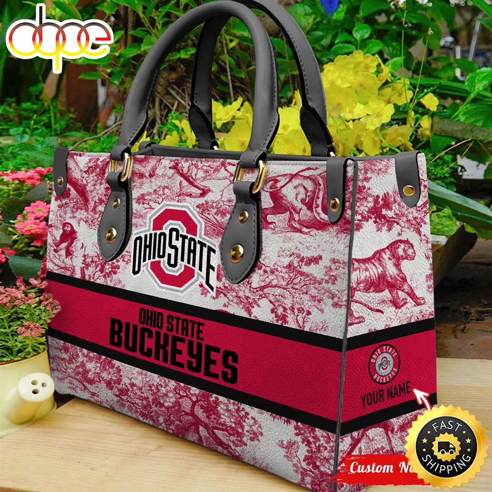 NCAAF Ohio State Buckeyes Women 3D Handbag Nicegift WS0DF