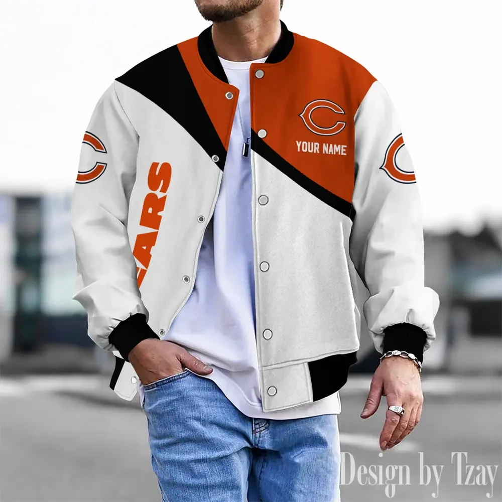 Chicago Bears Unisex Exclusive Styles Varsity Jacket SPTBBJACKET529