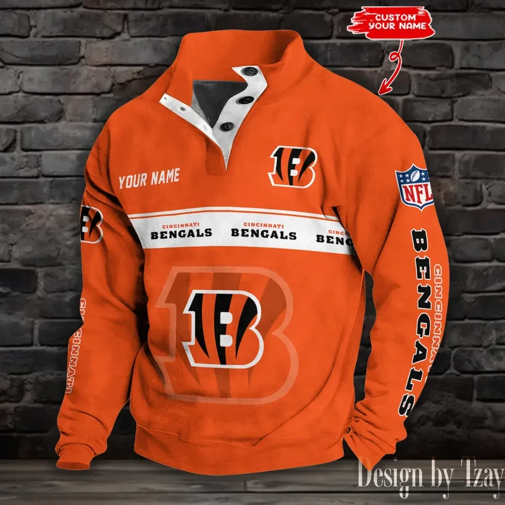 Cincinnati Bengals Sports Print Sweatshirt S9DBSCH737