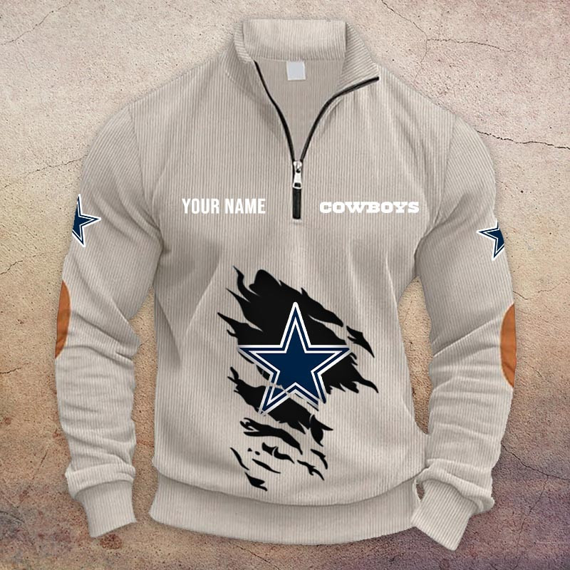 Dallas Cowboys Half-Zip Hoodie PBPJV1Y