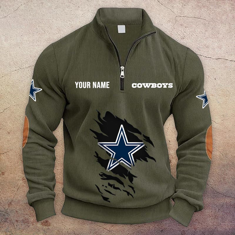 Dallas Cowboys Half-Zip Hoodie PBPJV1Y