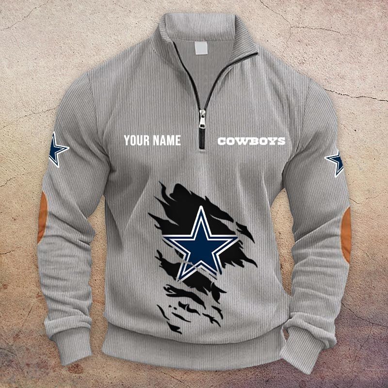 Dallas Cowboys Half-Zip Hoodie PBPJV1Y