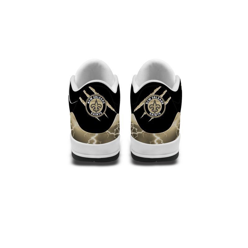 New Orleans Saints Basic Leather JD03 Shoes Men and Women AZrr3000201