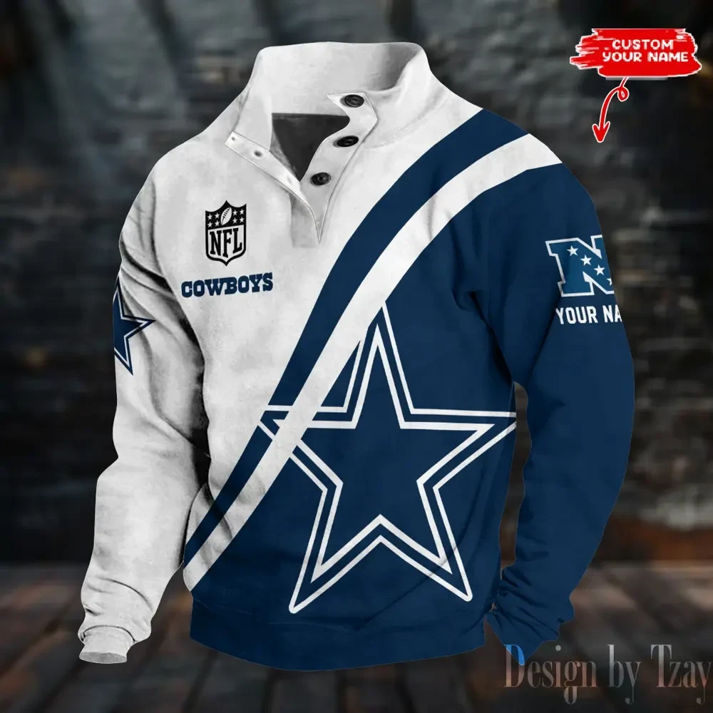 Dallas Cowboys Sports Print Sweatshirt S9DBSCH772