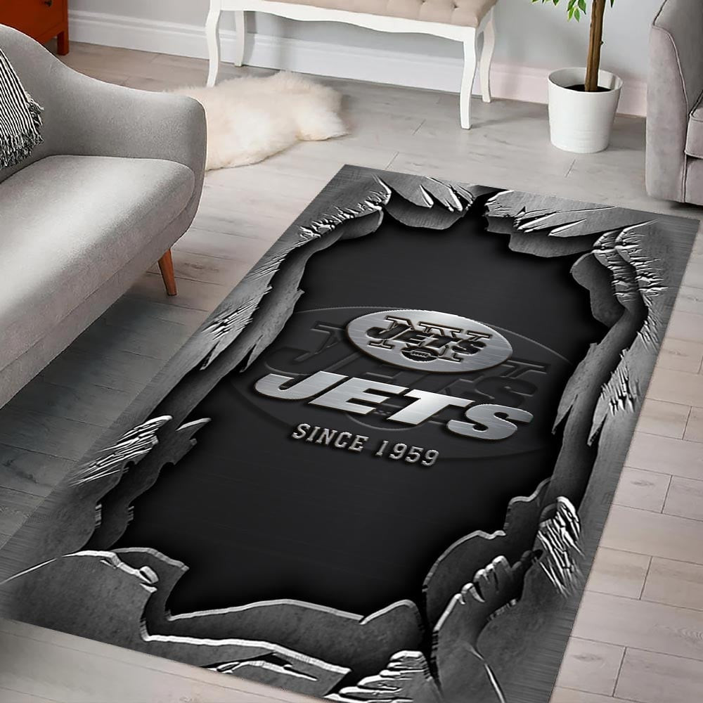New York Jets Rectangle Rug BGRERUG228