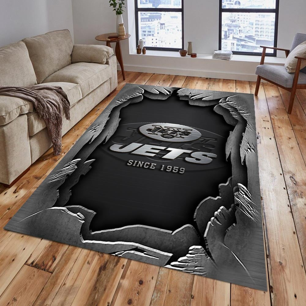 New York Jets Rectangle Rug PBLNN87