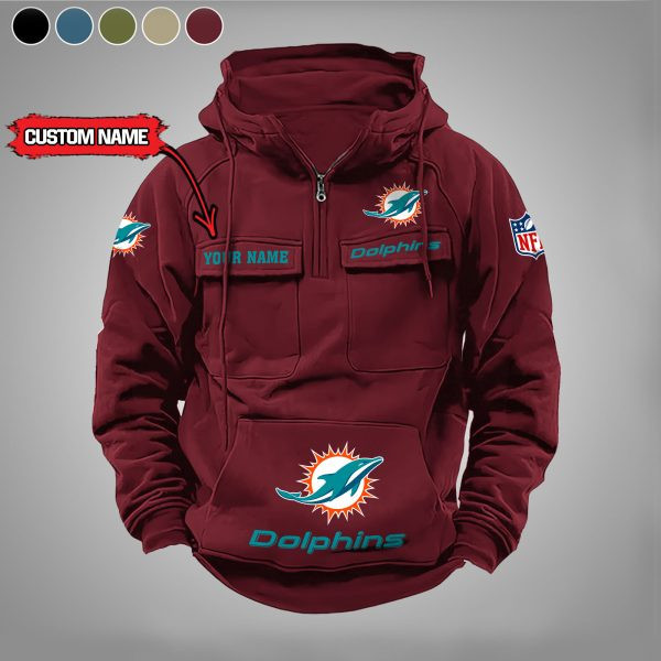 Miami Dolphins Vintage Men Hoodies DV5 PBKTL9H