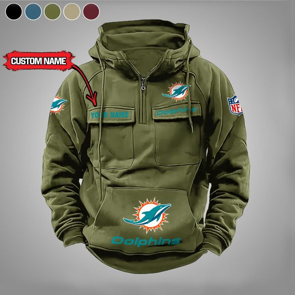 Miami Dolphins Vintage Men Hoodies DV5 PBKTL9H