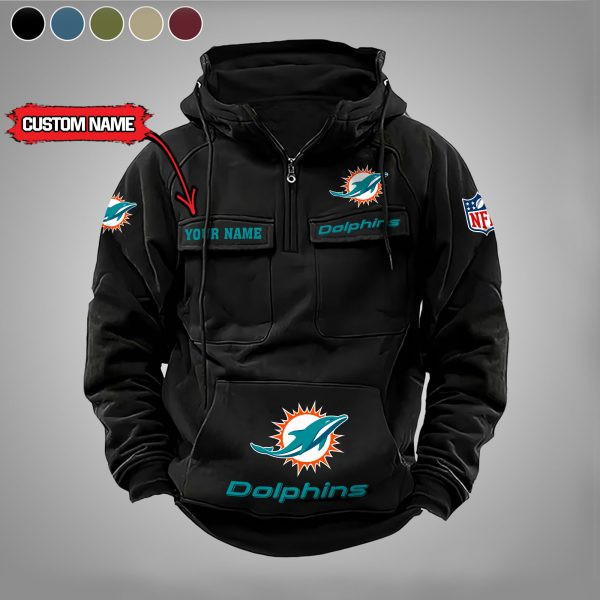 Miami Dolphins Vintage Men Hoodies DV5 PBKTL9H