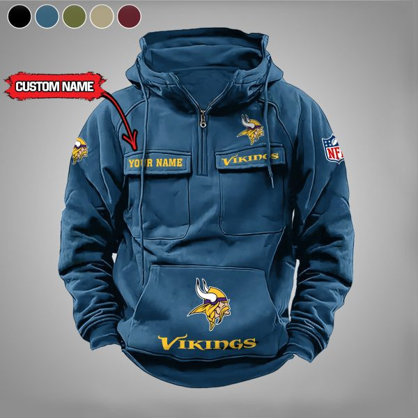 Minnesota Vikings Vintage Men Hoodies DV5 PBAH0B4