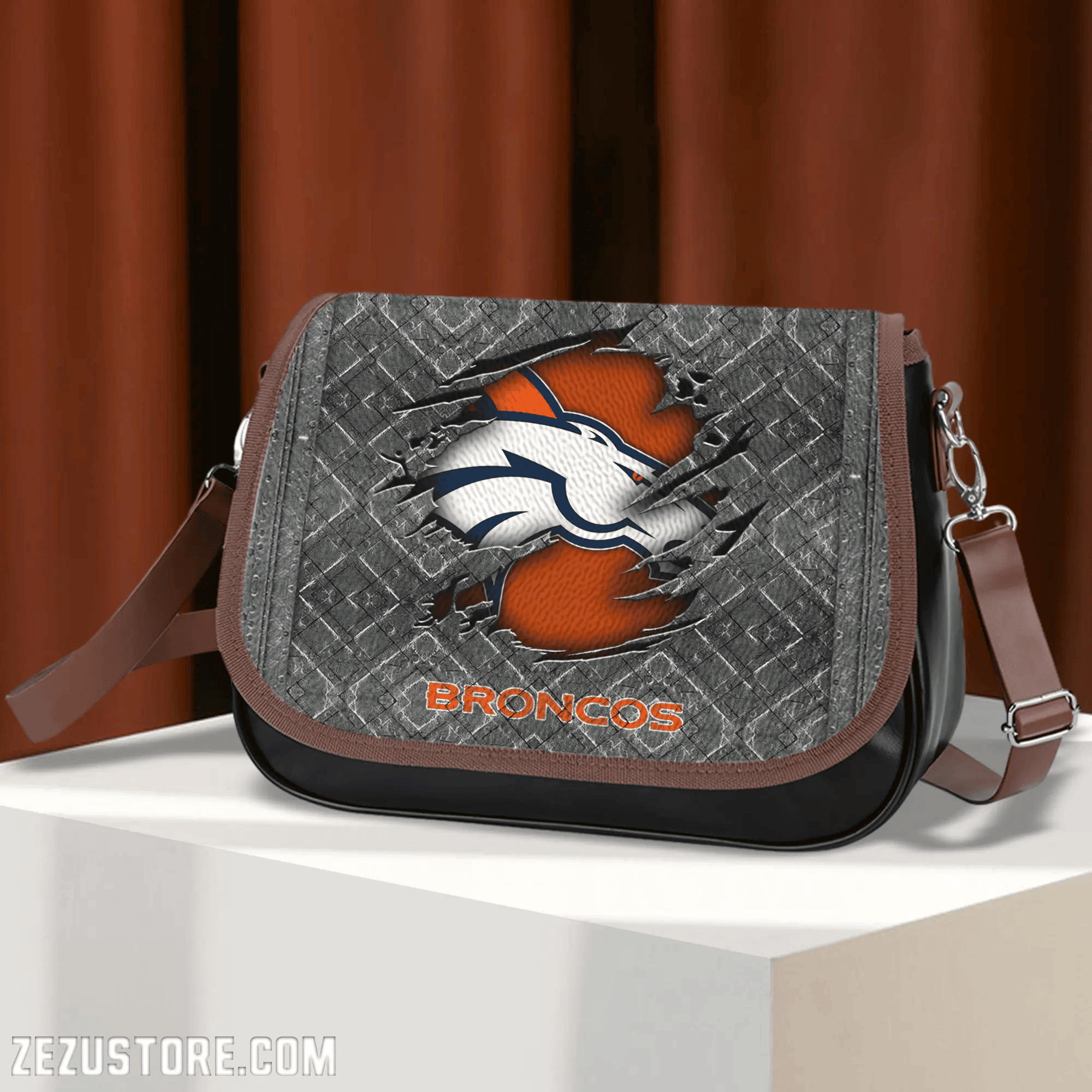 Denver Broncos NFL M01 Leather Bag PBRS4A4