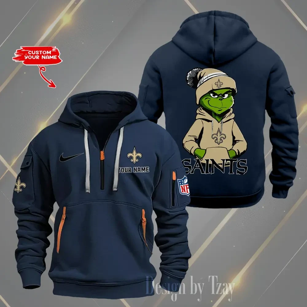 New Orleans Saints Heavy Hoodies PBS2TZT