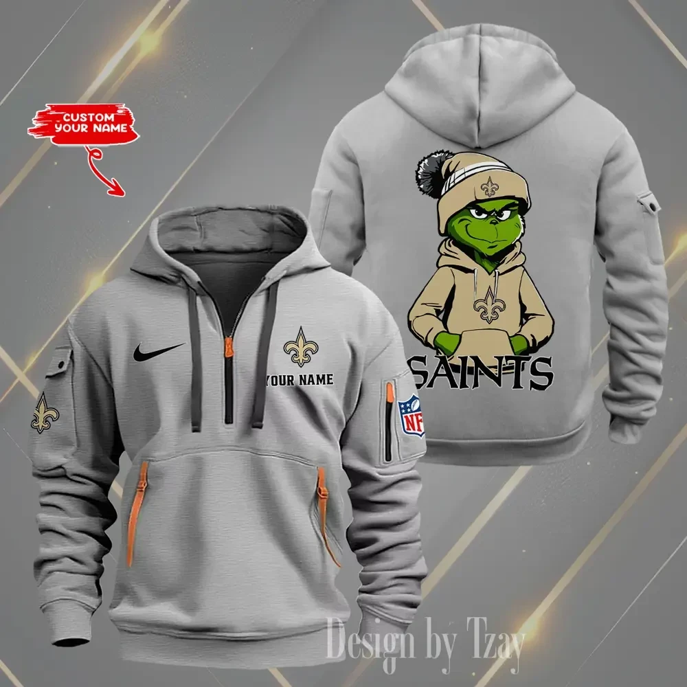 New Orleans Saints Heavy Hoodies PBS2TZT