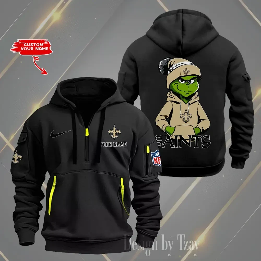 New Orleans Saints Heavy Hoodies PBS2TZT