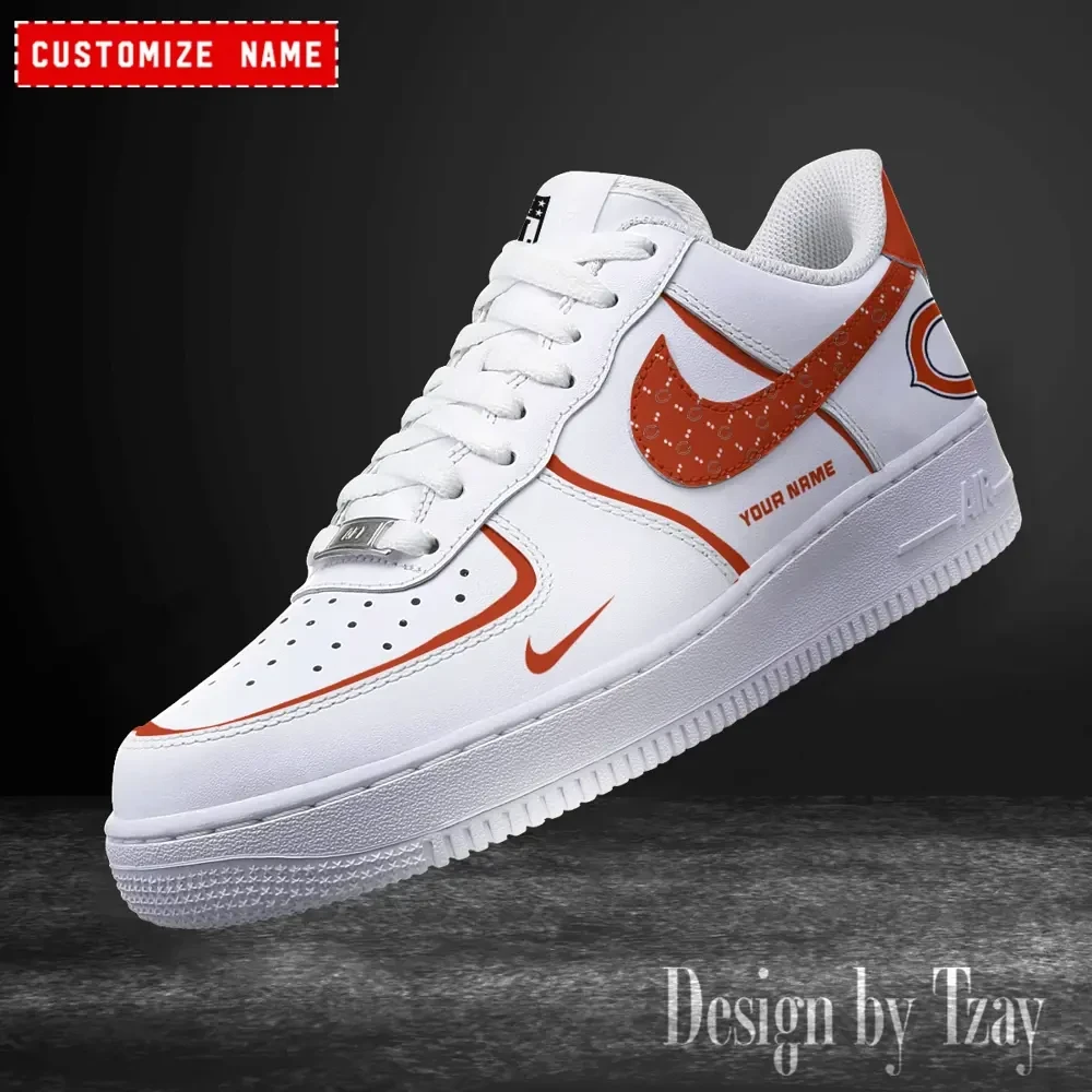 BGAF1S635-Chicago Bears Personalized New AF1 Shoes