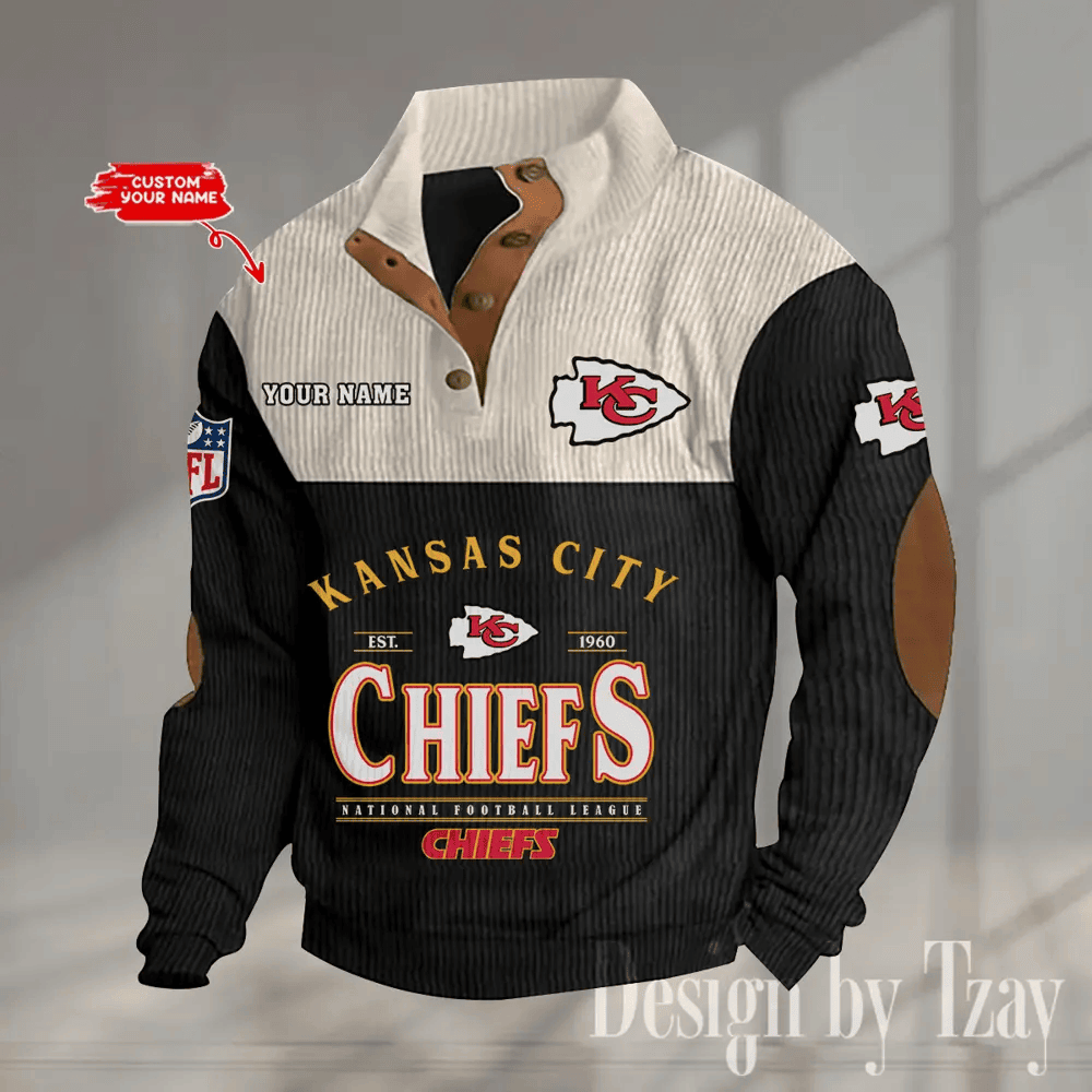 SPECIAL LIMITED EDITION IN 2025 - Kansas City Chiefs Double Stand Collar Sport Hoodies PBUU2OS