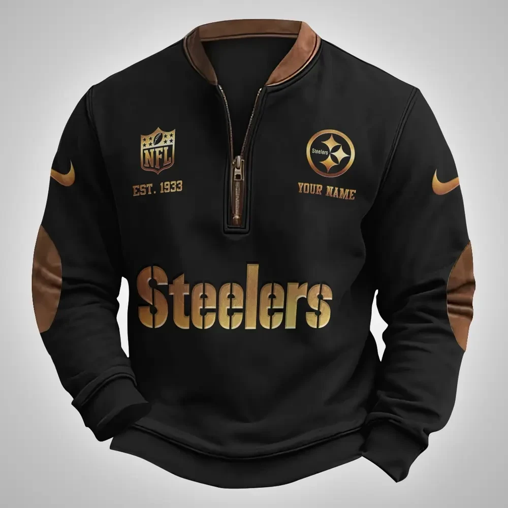 Pittsburgh Steelers Classic Half Zip Pullover SPTCHZP027