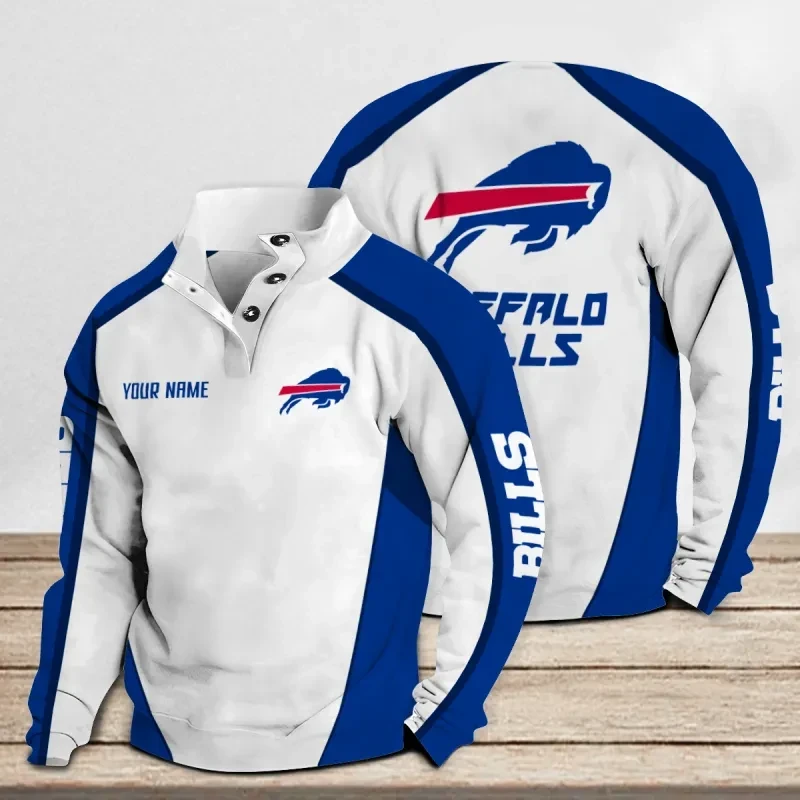 Buffalo Bills Sports Print Sweatshirt S9DBSCH674