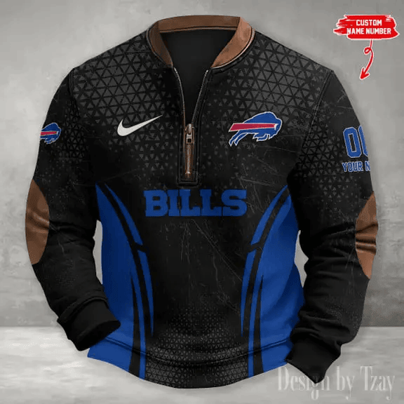 Buffalo Bills Print Vintage Sweatshirt S9MPZNS068