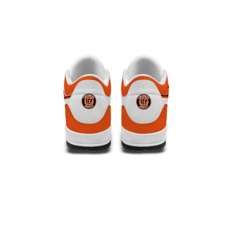 Cincinnati Bengals Basic Leather JD03 Shoes Men and Women PBM310D